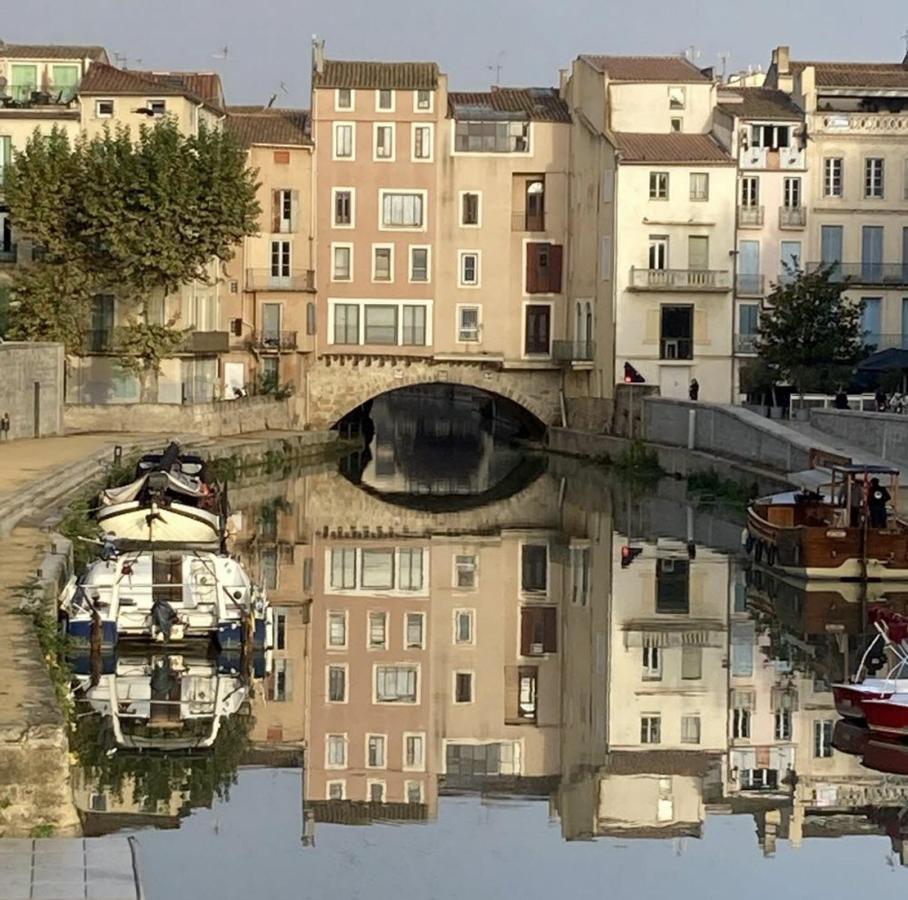 Entre Ville Et Canal, Calme Et Central - Gare A 700 M Narbonne Exteriör bild